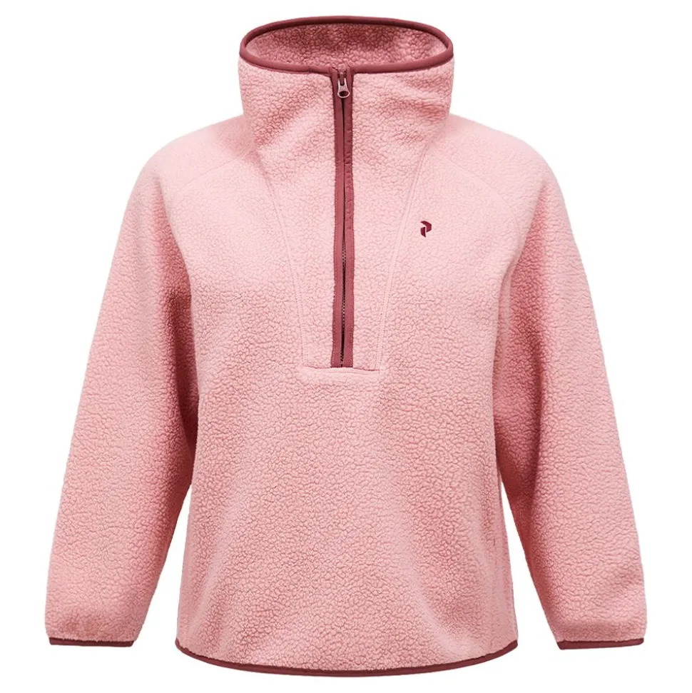 NatureRush Pile Half Zip Dam