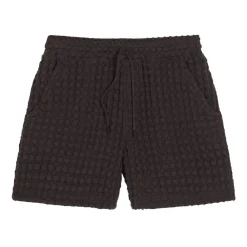 Nearly Black Porto Waffle Shorts Herr