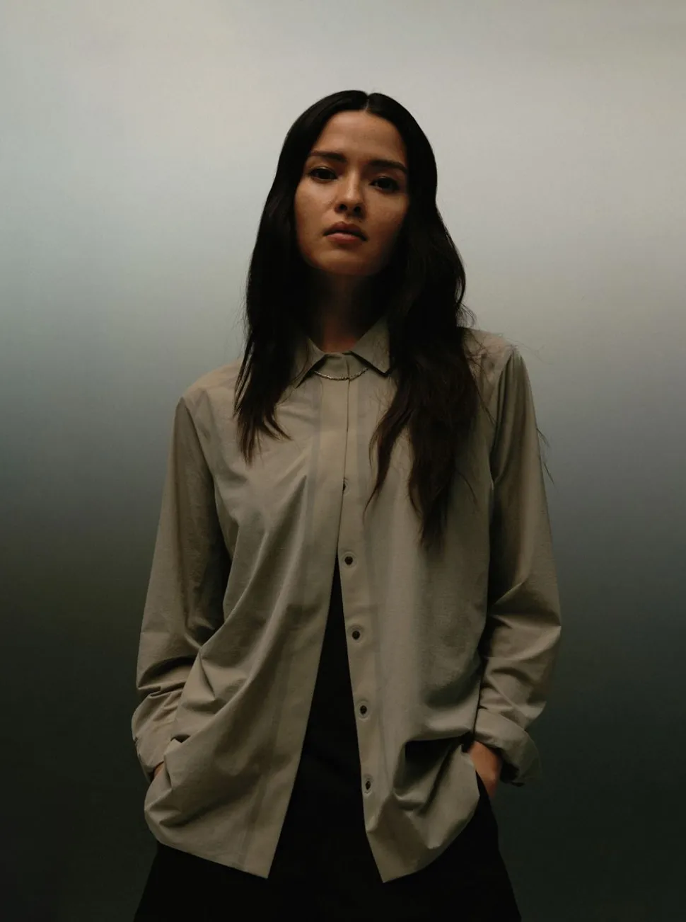 Olia Shirt Long Sleeve Dam