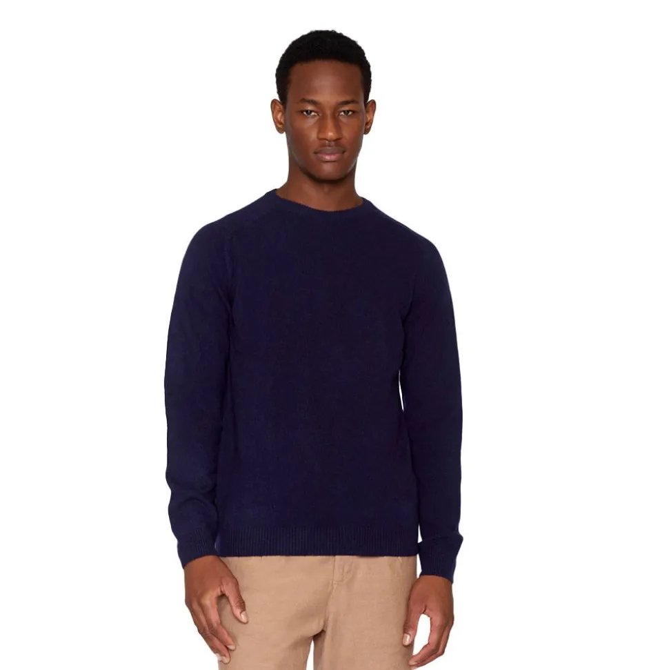 O-neck Wool Knit Herr