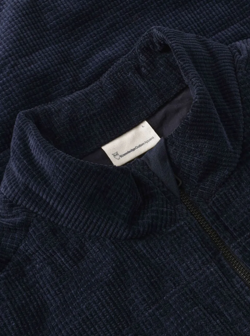 Organic Cotton Corduroy Vest GOTS herr