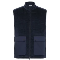 Organic Cotton Corduroy Vest GOTS herr