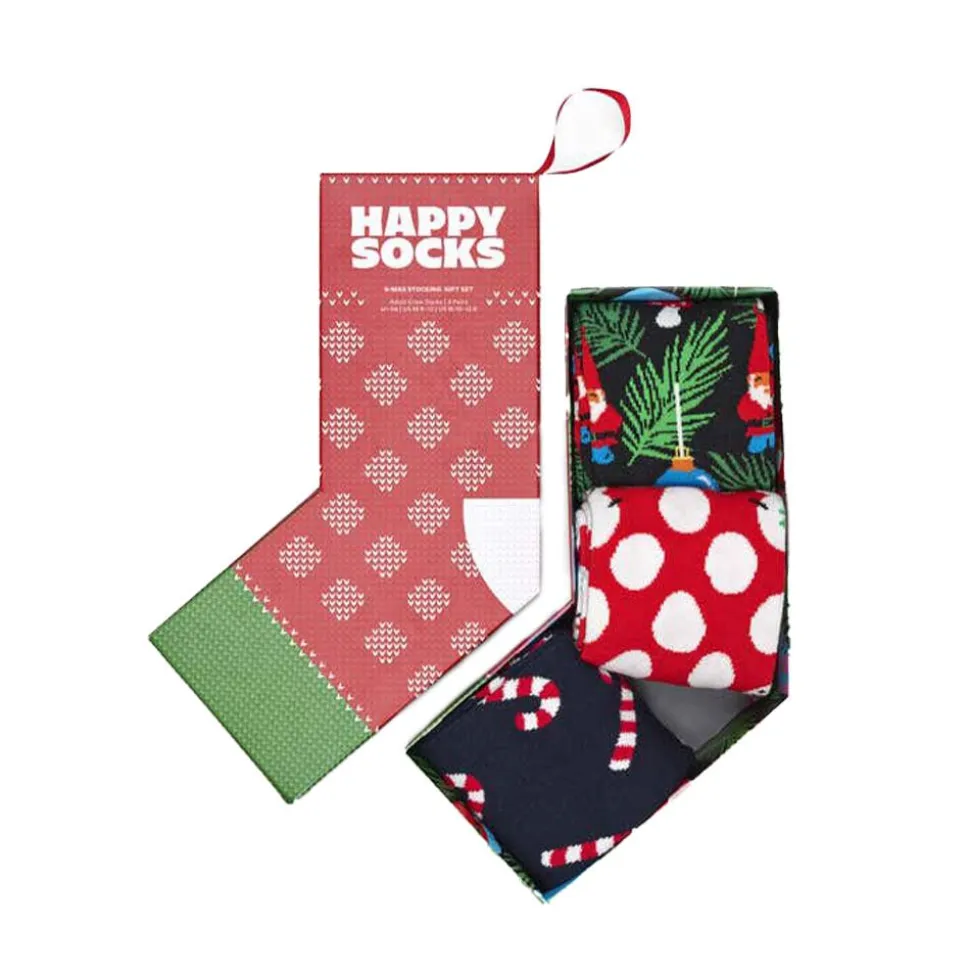 3-Pack X-Mas Stocking Socks Gift Set