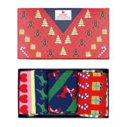 3-Pack X-Mas Sweater Socks Gift Set