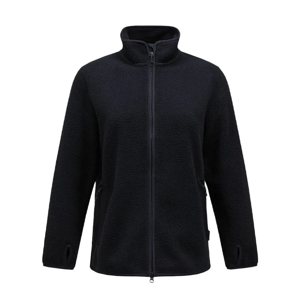 Pile Zip Jacket Dam