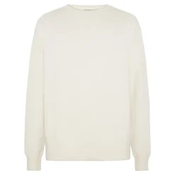 Plain knitted crew neck - GOTS/Vegan