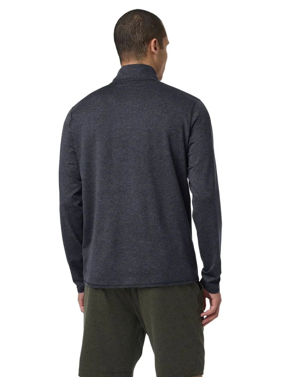 Ponto 1/2 Zip Mock Neck herr