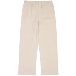 Posey Wide Mid-Rise Linen Pants Dam
