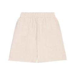 Posey Wide Mid-rise Linen Shorts Dam