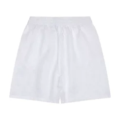 Posey Wide Mid-rise Linen Shorts Dam