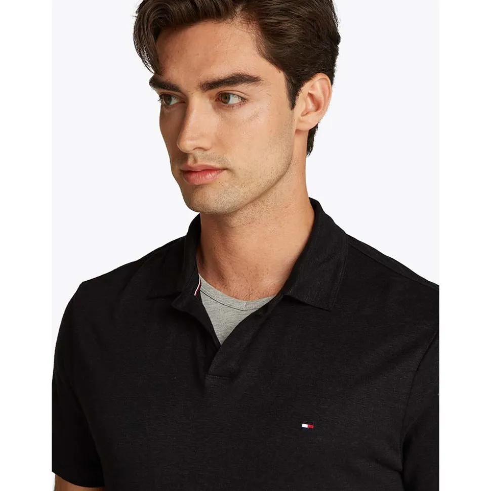 Pure Linen Regular Polo Herr