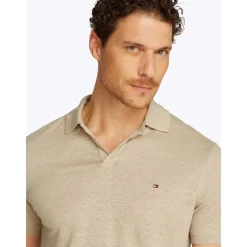 Pure Linen Regular Polo Herr
