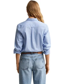 REG CLASSIC POPLIN STRIPE SHIRT DAM