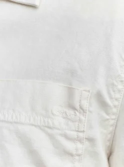 REG COTTON / LINEN OVERSHIRT HERR