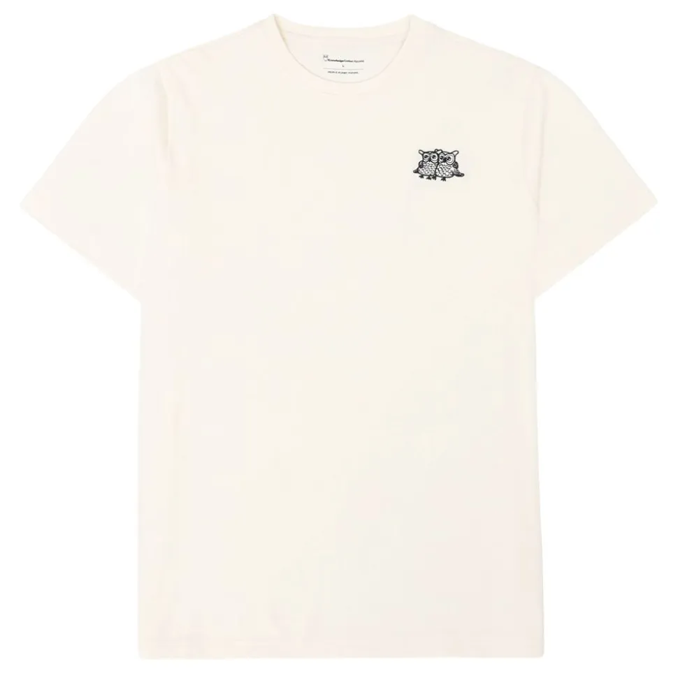 Regenerative Organic Cotton Chest Embroidery T-Shirt GOTS