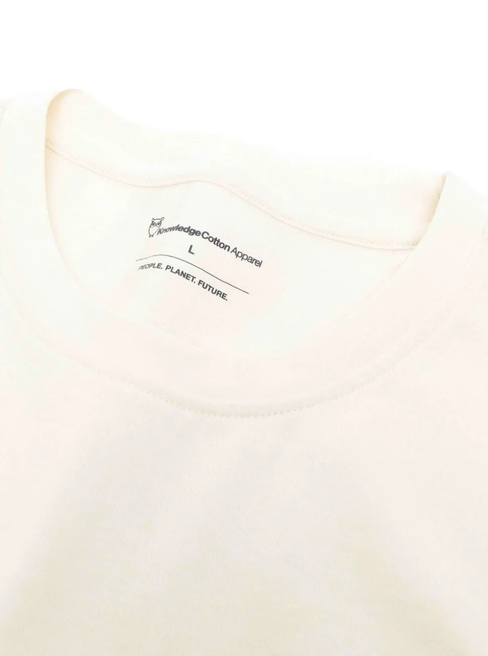 Regenerative Organic Cotton Chest Embroidery T-Shirt GOTS