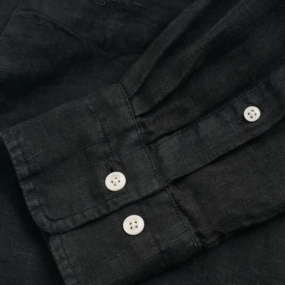 Reg Garment Dyed Linen Shirt Herr