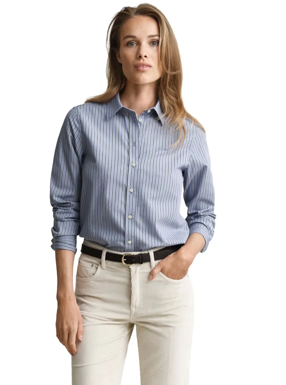 REGular CLASSIC POPLIN STRIPED SHIRT dam
