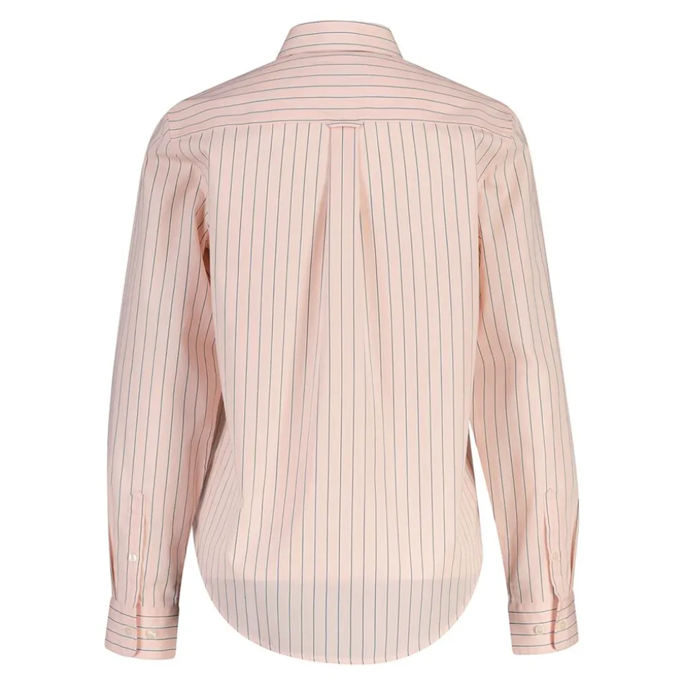 REGULAR CLASSIC POPLIN STRIPE SHIRT DAM