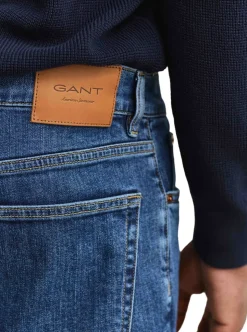 REGULAR CLEAN WASH GANT JEANS HERR