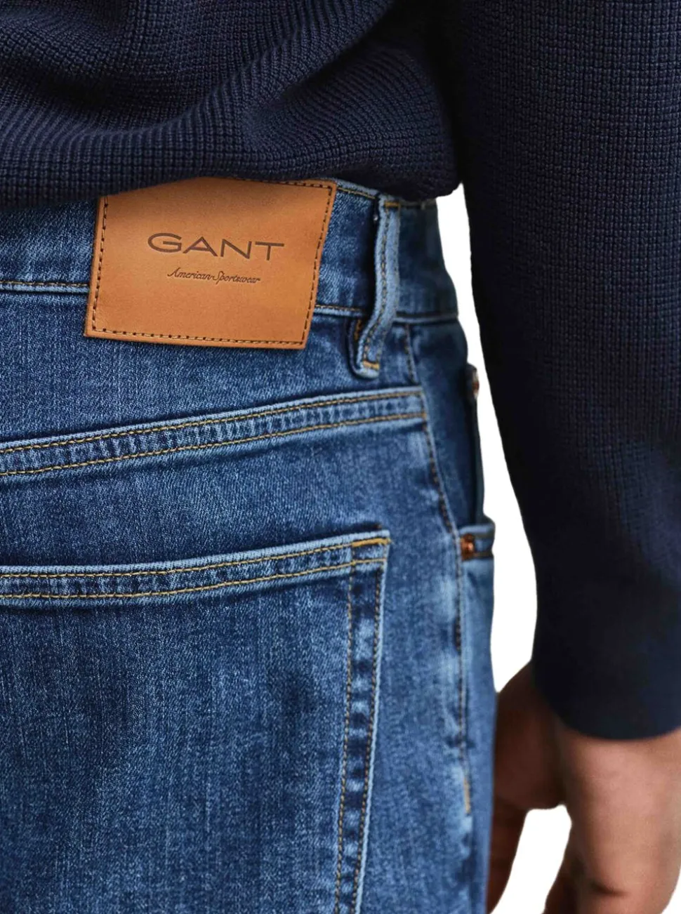 REGULAR CLEAN WASH GANT JEANS HERR