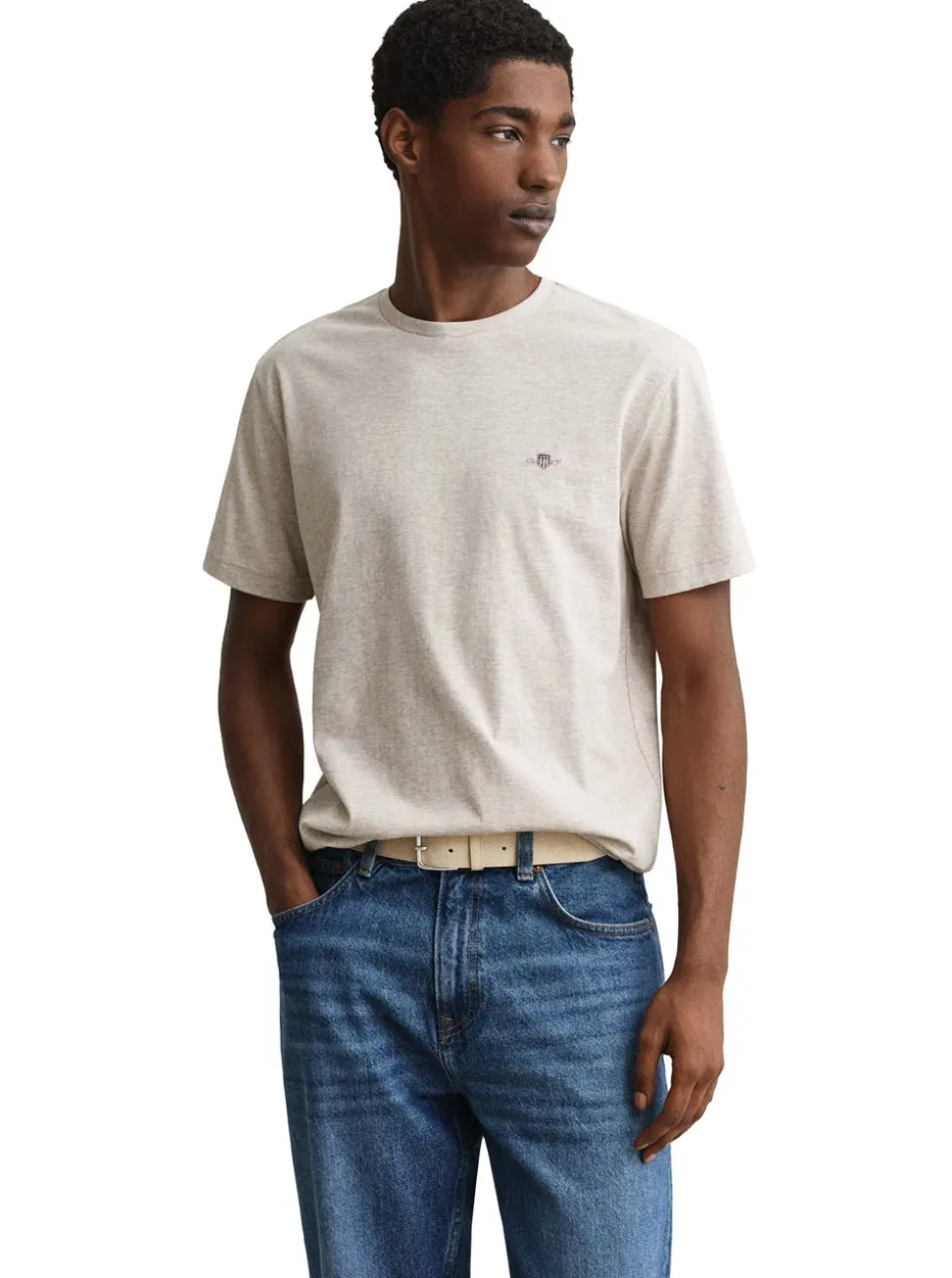 Regular Fit Shield T-Shirt herr