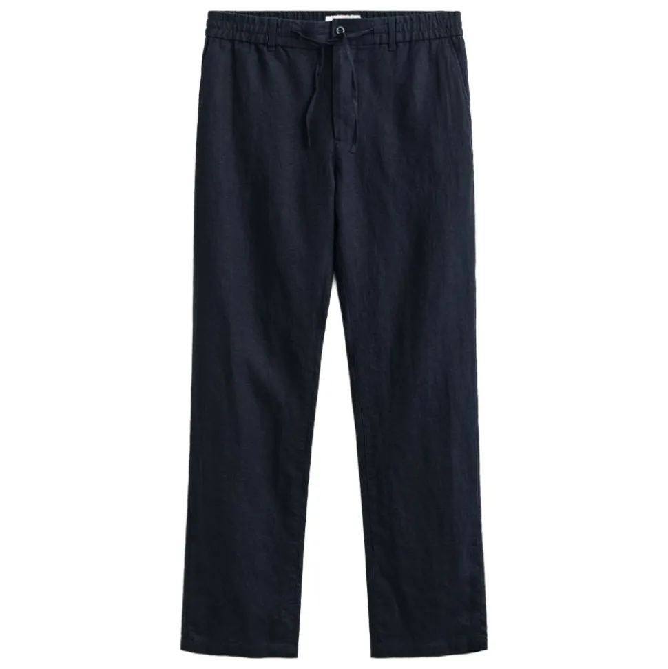 REGULAR LINEN DS PANTS HERR