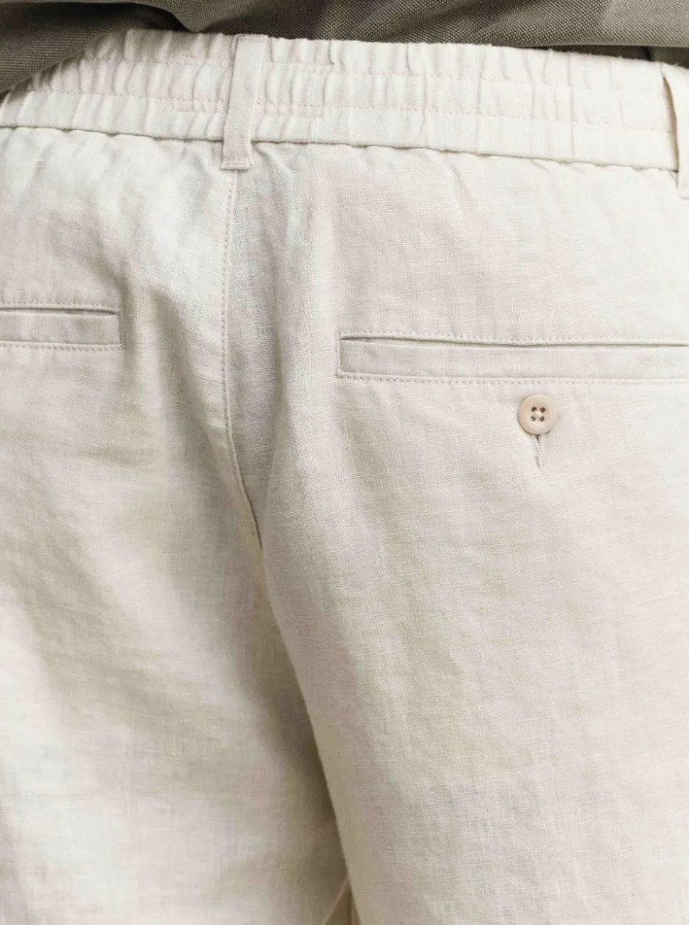 REGULAR LINEN DS SHORTS HERR