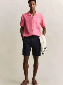 REGULAR LINEN DS SHORTS HERR