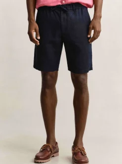 REGULAR LINEN DS SHORTS HERR