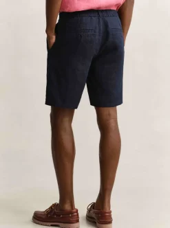 REGULAR LINEN DS SHORTS HERR