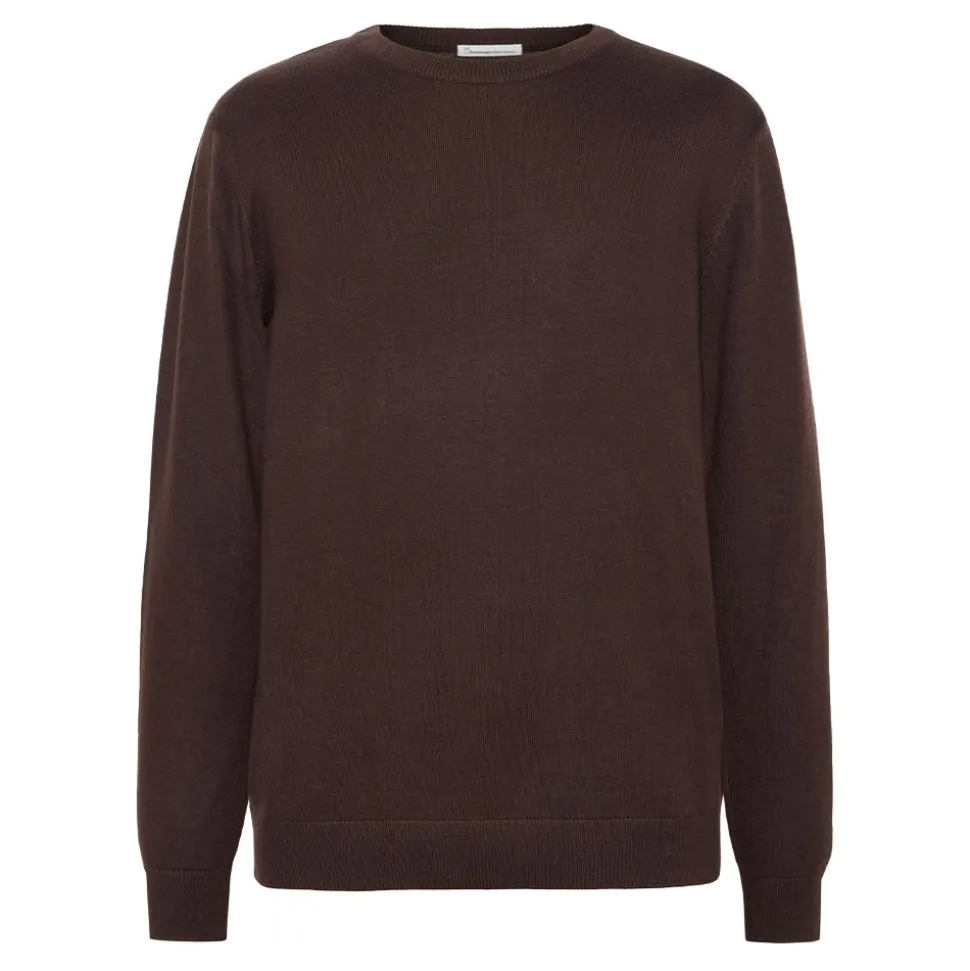 Regular merino knit crew neck - RWS herr