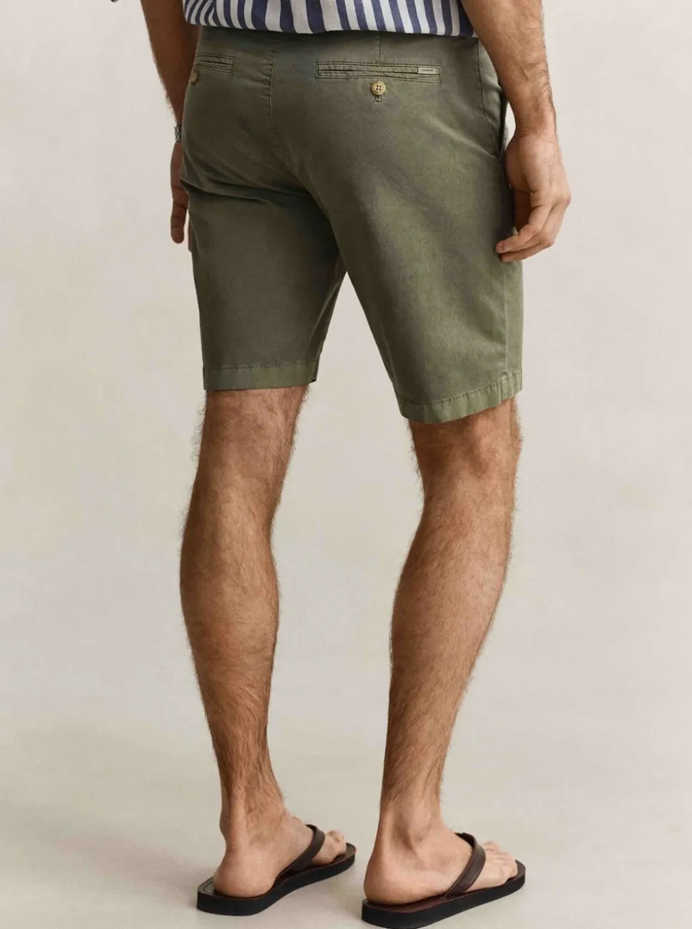 REGULAR SUNFADED CHINO SHORTS HERR