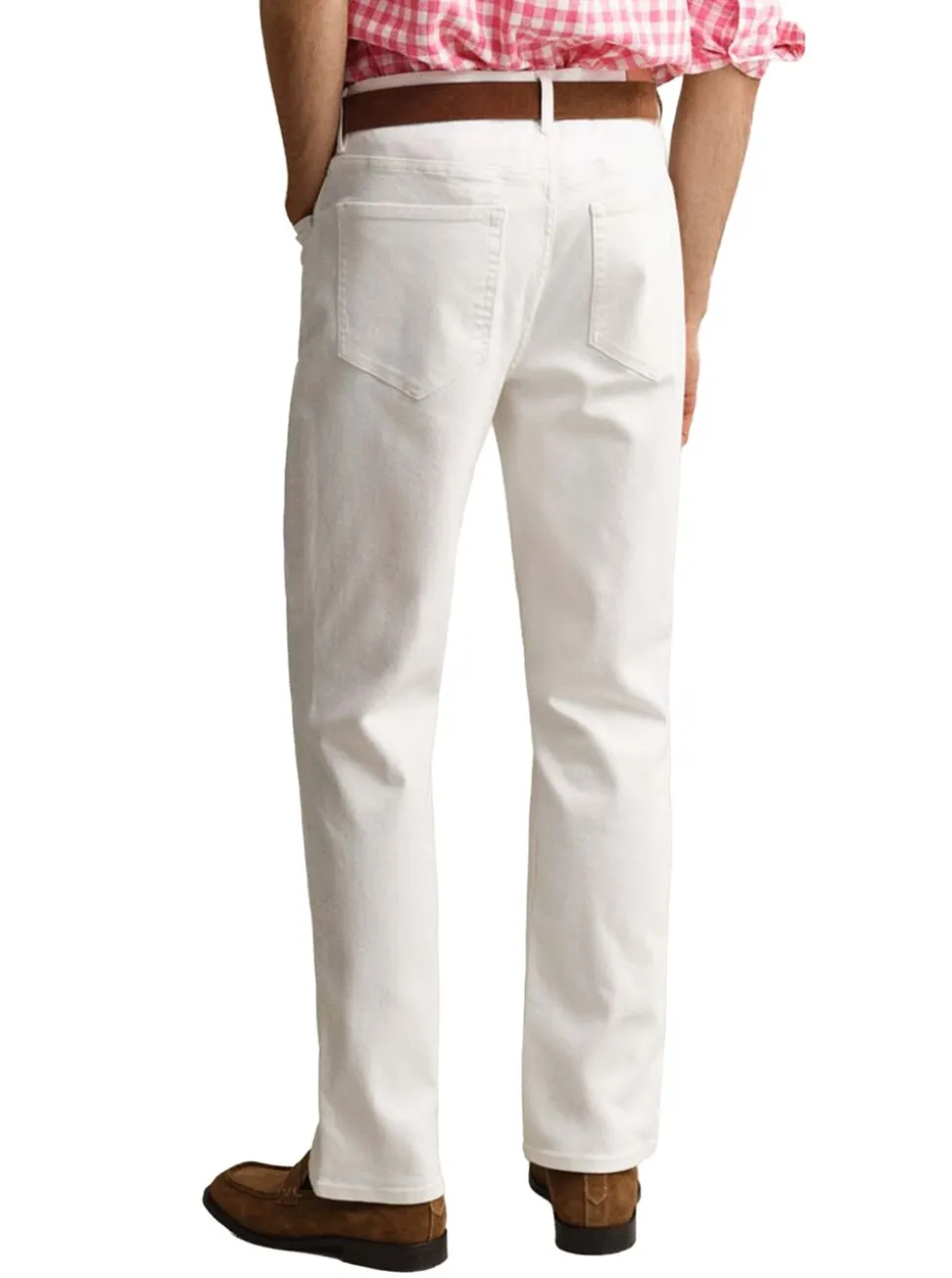 REGULAR WHITE JEANS HERR