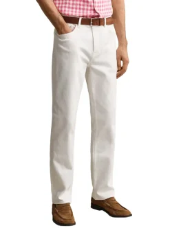 REGULAR WHITE JEANS HERR