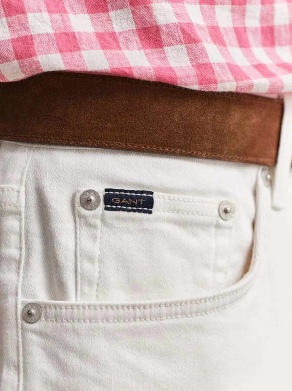 REGULAR WHITE JEANS HERR