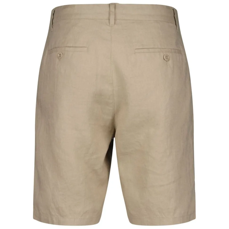 Relaxed Linen DS Shorts Herr