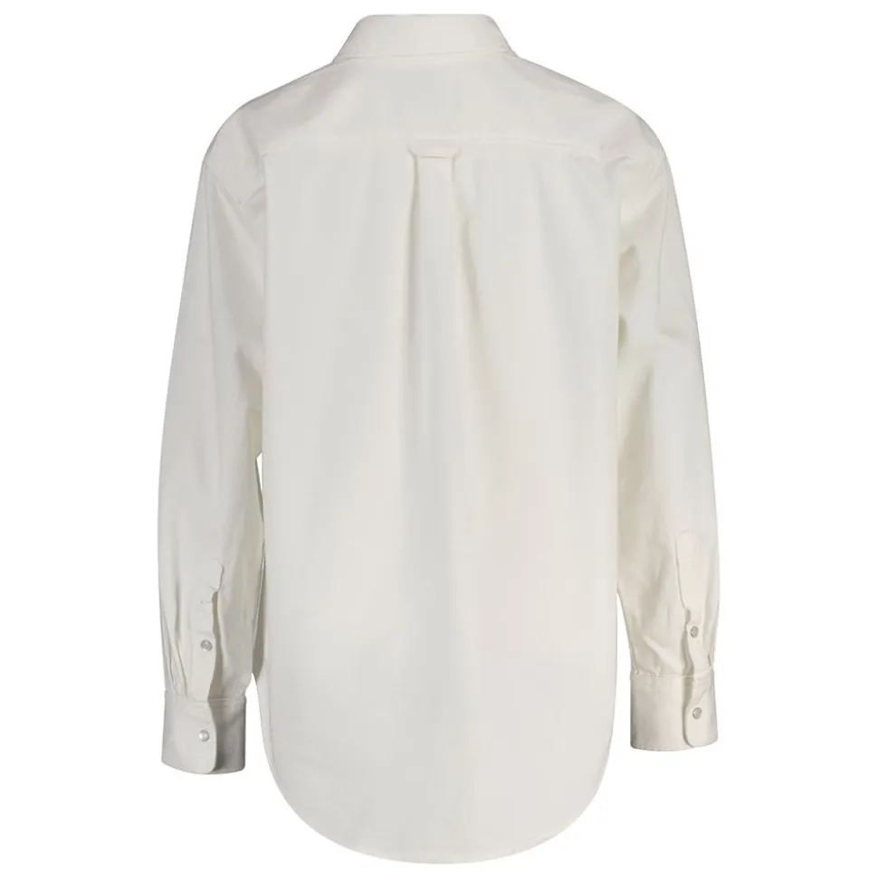 RELAXED POCKET DENIM LS SHIRT