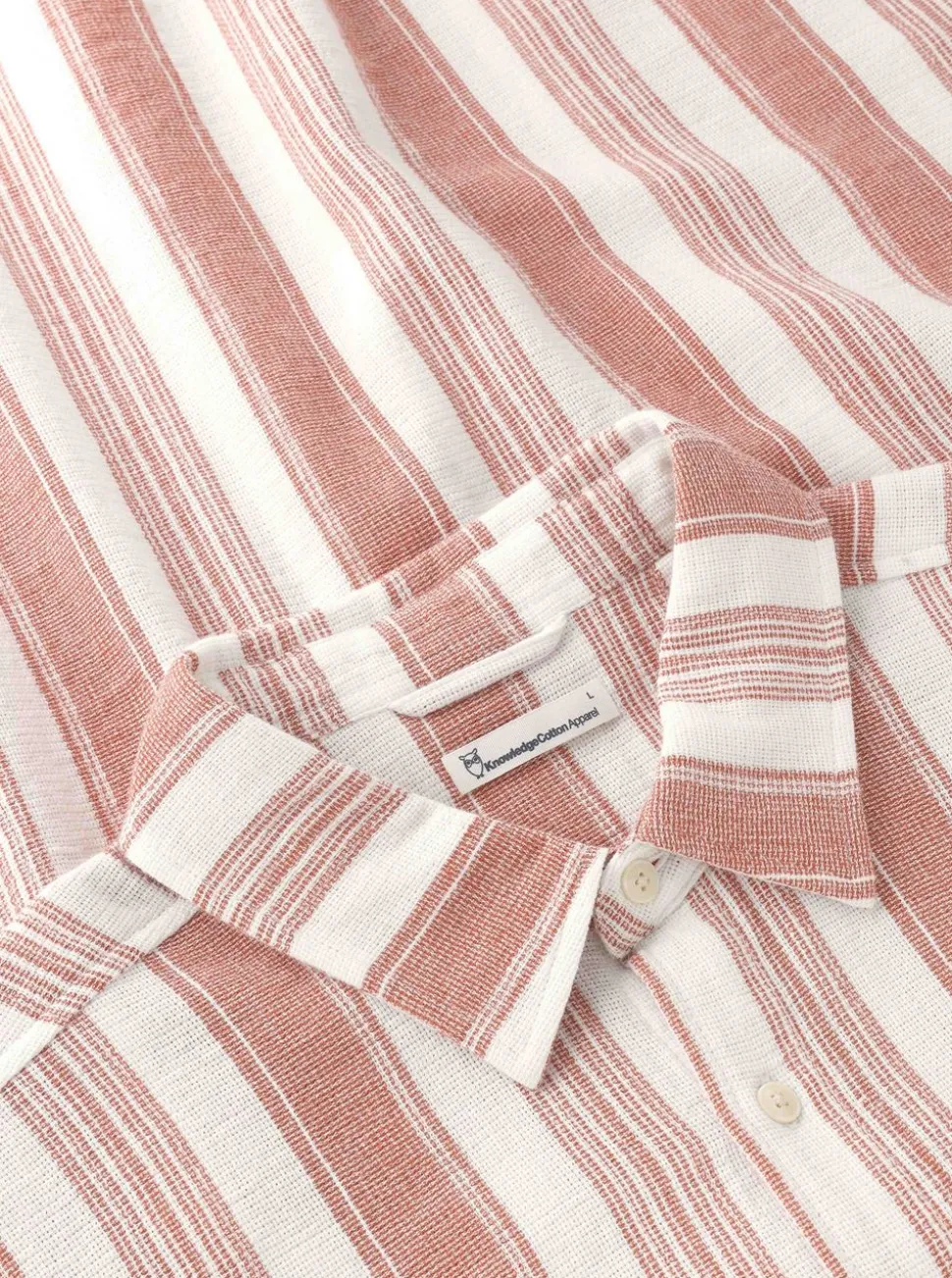 Relaxed Stripe short sleeve shirt herr