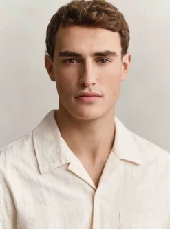 RELAXED TEXTURE CHECK SHIRT HERR