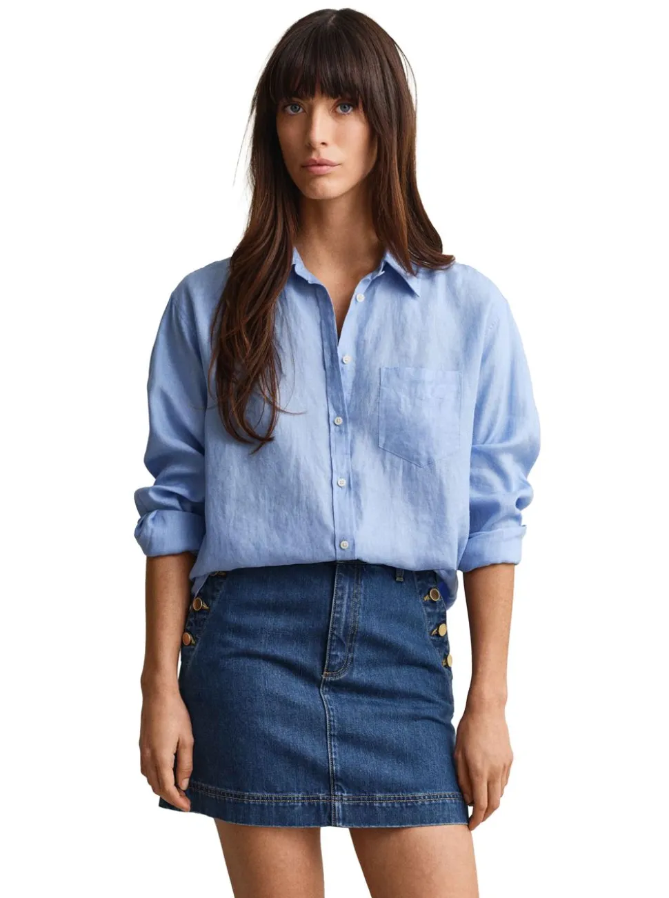 REL LINEN LS SHIRT DAM