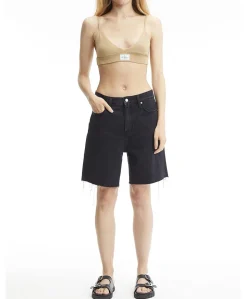 Ribbed Knit Bra Top Dam