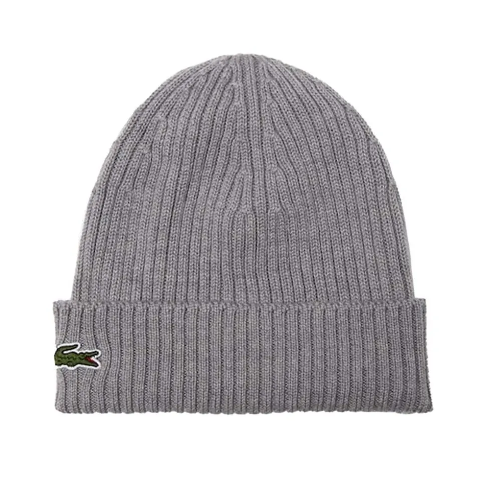 Ribbed Wool Beanie