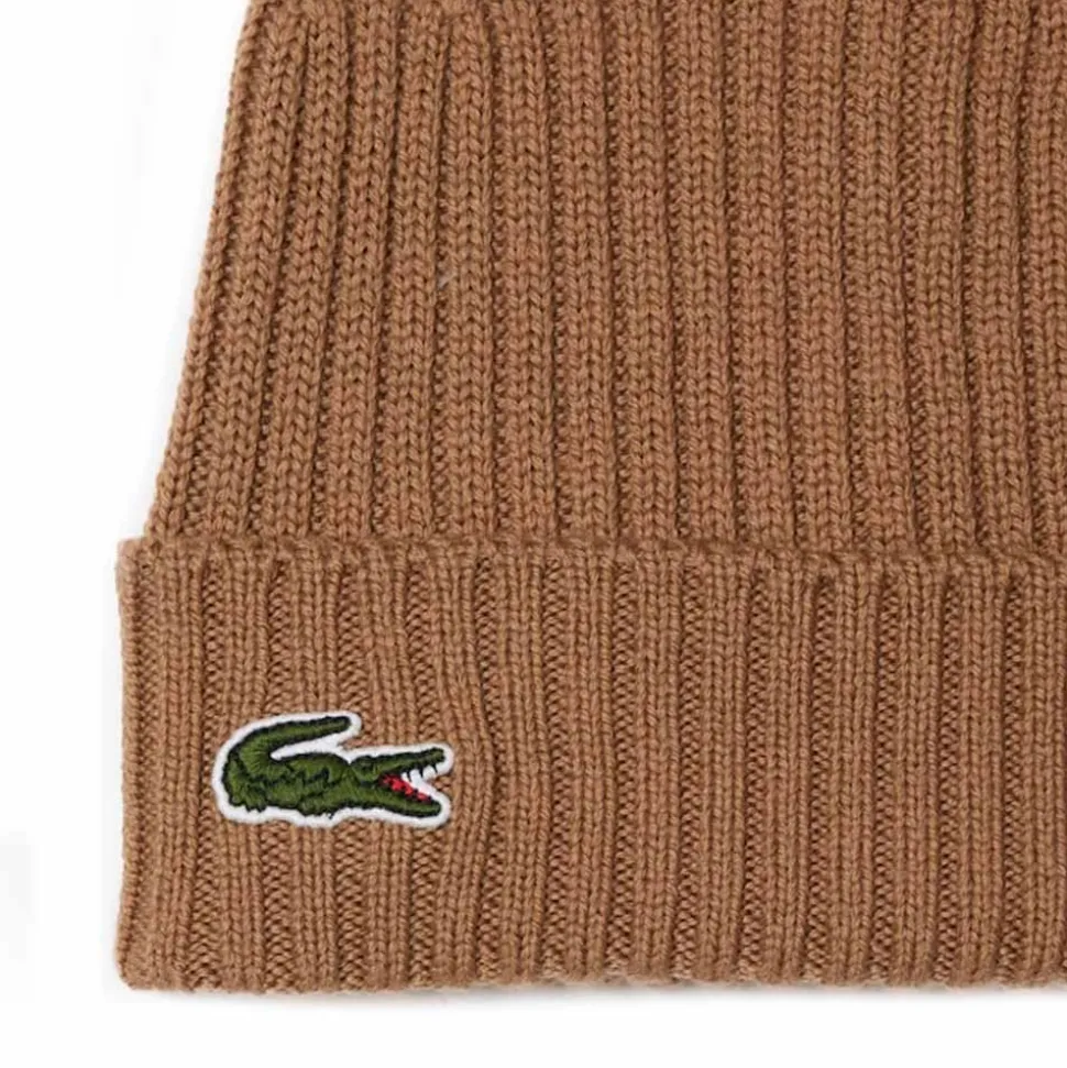 Ribbed Wool Beanie
