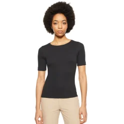 Rib t-shirt Dam