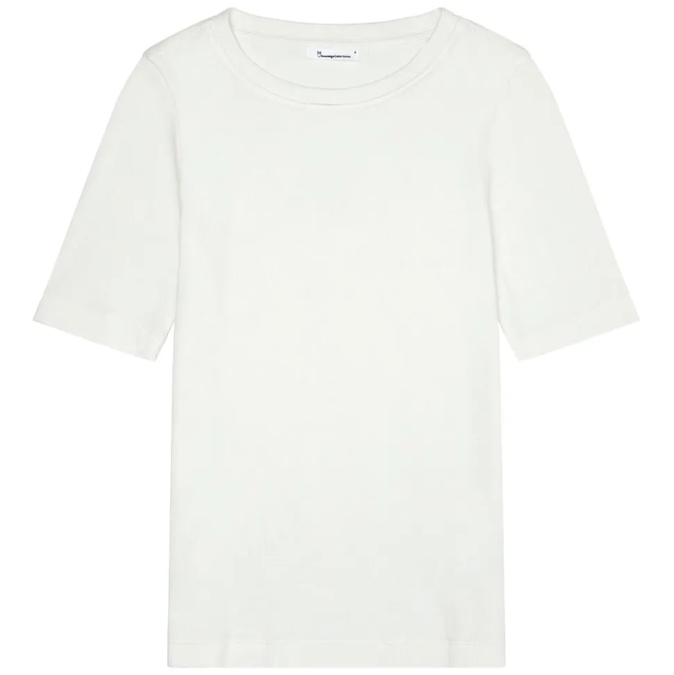 Rib t-shirt Dam