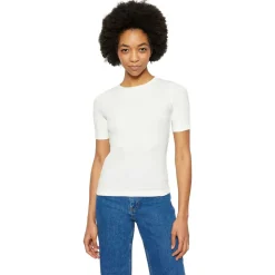 Rib t-shirt Dam