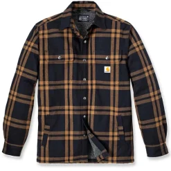 Roane Hooded Shirt Jacket Herr