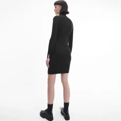 Roll Neck Jumper Dress Dam