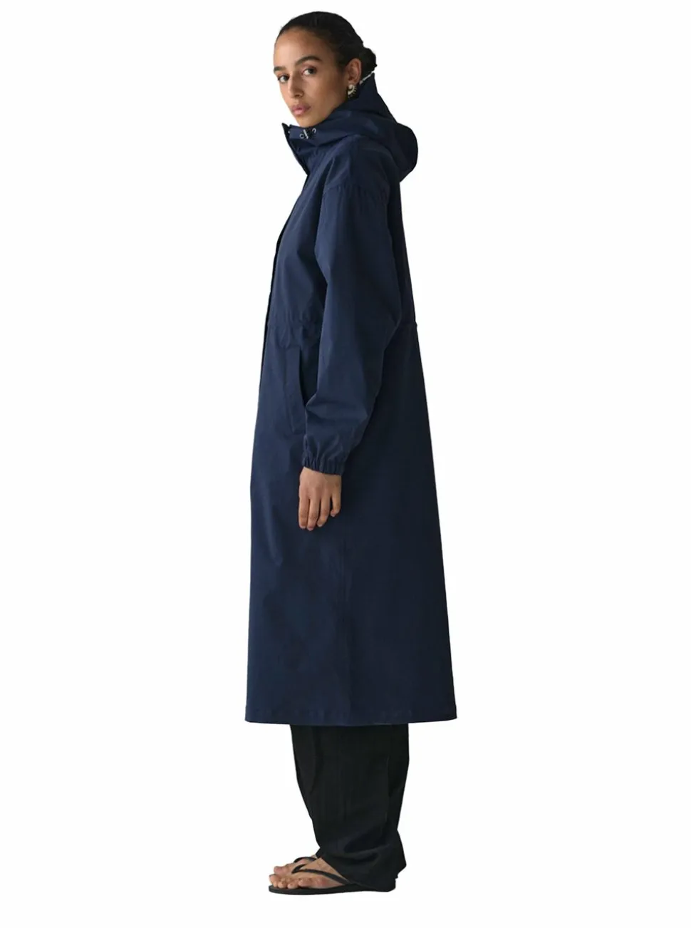 ROOMY LONG TUBE coat dam